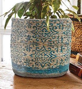 Block Print Basket