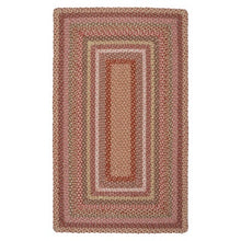 Braided Jute Rug - Coral