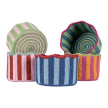 Braided Jute Tulip Basket