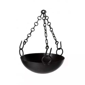 Firepit Hanging Bowl with Chain