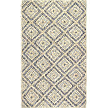 Braided Jute Rug Rectangle  - Denim 122 x 183cm