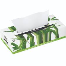 Bamboo facial tissues