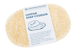 Loofah soap dish