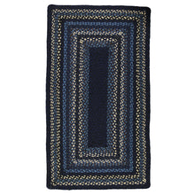 Braided Jute Rug Rectangle - Indigo