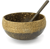 Coconut Bowl and Spoon